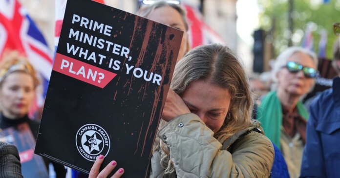 Anger and despair among Jewish Britons after spate of attacks