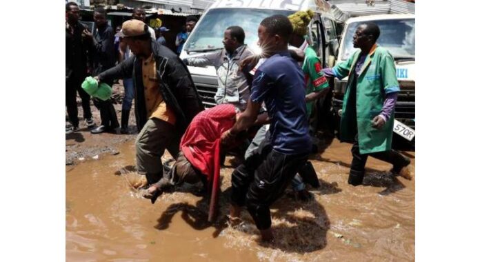 Flash floods kill at least 10 in Kenya amid heavy downpours