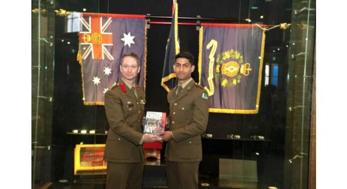 Pakistani Cadet Sardar Arsam Abbas Declared Best Foreign Military Cadet At Australian RMC Duntroon