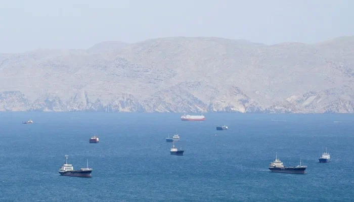 Vessels in the Strait of Hormuz, Musandam, Oman, April 27, 2026. — Reuters