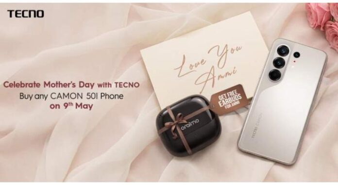 TECNO Pakistan Celebrates Mother’s Day with Special CAMON 50 Series Offer