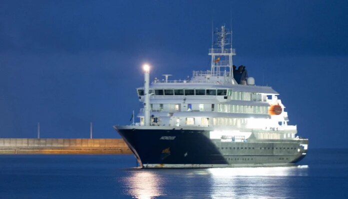 Hantavirus-hit cruise ship arrives in Spain's Canary Islands