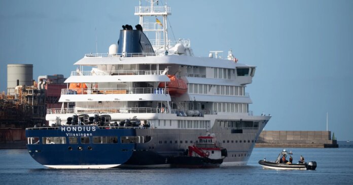 Hantavirus-stricken cruise ship arrives in Tenerife