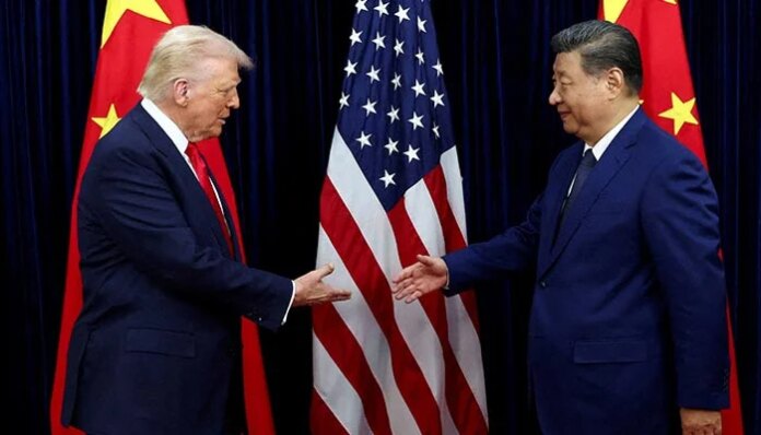Trump vows to push Xi to 'open up' China at superpower summit