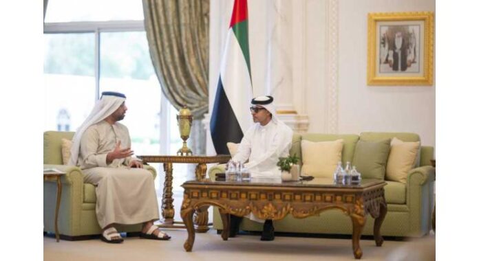 Hazza bin Zayed reviews updates, development plans of energy, water sectors in Al Ain Region