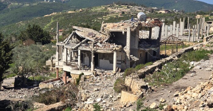 Amid ceasefire, Israeli forces ramp up destruction of homes in southern Lebanon