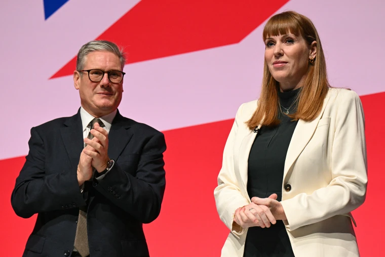 Angela Rayner during her time as Deputy Prime Minister
