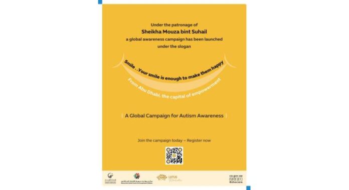 Abu Dhabi launches global autism awareness campaign