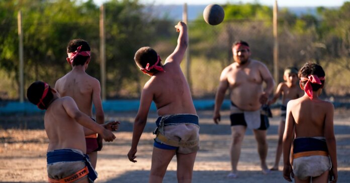 How a 3,400-year-old ballgame survives in Mexico against all odds