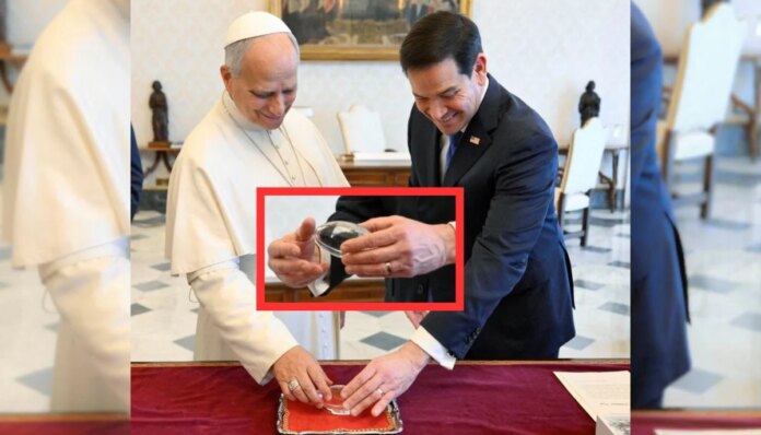 Pope Leo and Rubio exchange symbolic gifts to mend relations at Vatican meeting