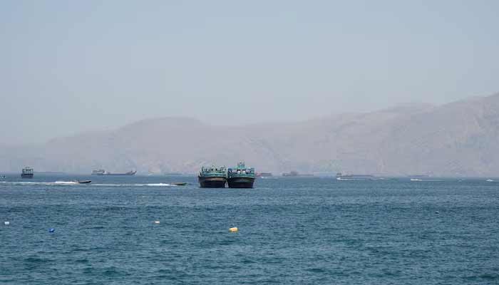 Vessels in the Strait of Hormuz, Musandam, Oman, May 6, 2026.— Reuters/File