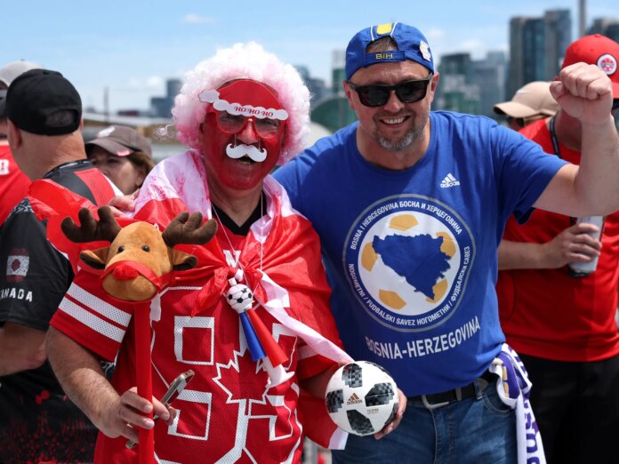 Canada World Cup opener splits Bosnian fans among two ‘home nations’ | World Cup 2026