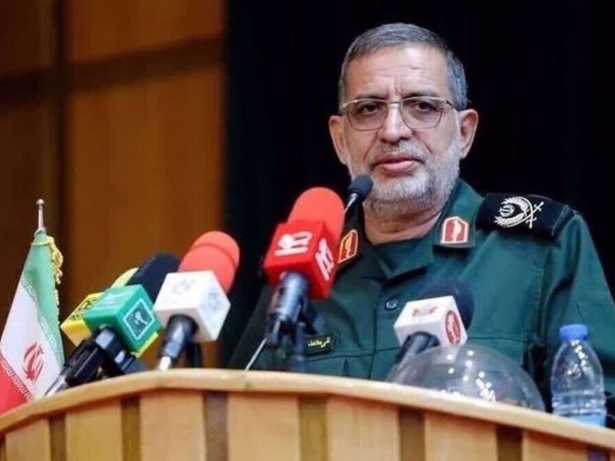 IRGC Spokesman Ali Mohammad Naini. PHOTO: X