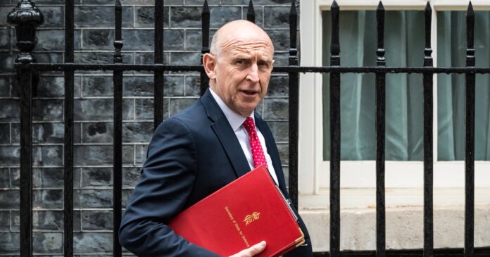 U.K. defense secretary resigns, saying the government isn’t willing to spend enough on the military