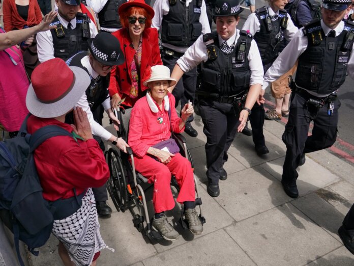 Police arrest dozens at London rally supporting Palestine Action | Israel-Palestine conflict News