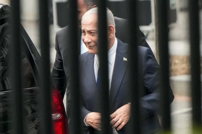 Israeli Prime Minister Benjamin Netanyahu arrives at the White House in Washington, D.C., U.S., July 28, 2026. REUTERS/Elizabeth Frantz