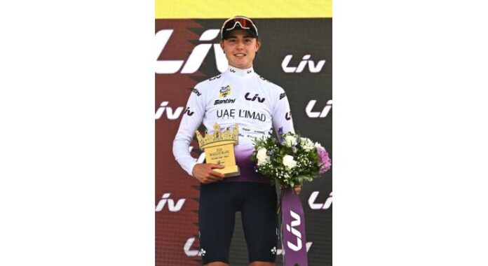 Paula Blasi remains Best Young Rider at Tour de France Femmes