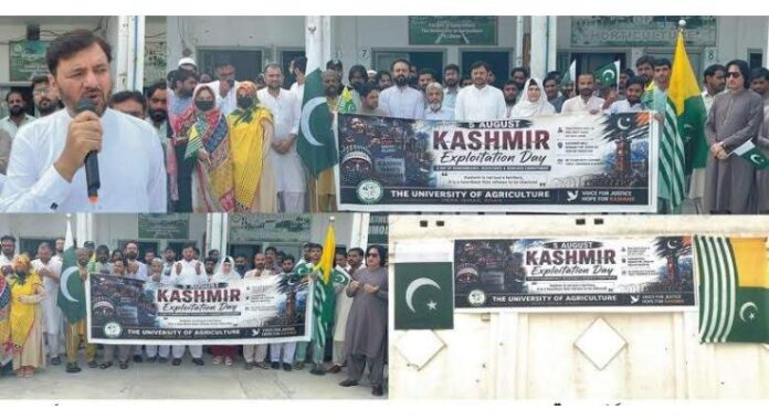 Khanewal Observes Youm-e-Istehsal Kashmir with seminar, solidarity walk