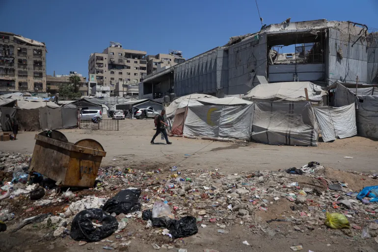 Three years of war have left Gaza buried under destruction and waste, with residents facing a daily struggle to survive amid the ruins