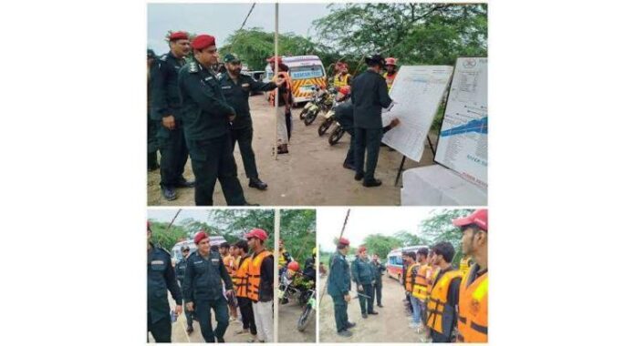 Provincial Minister for Health and Emergency Services Khawaja Salman Rafique reviews Rescue 1122’s monsoon, flood preparedness