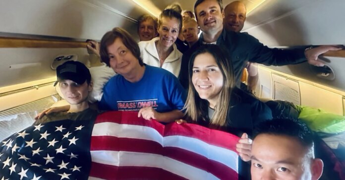 Former Marine held in Russia for more than 4 years is back in the U.S.