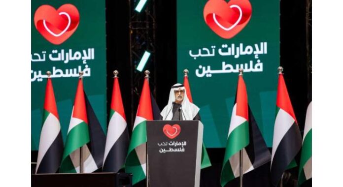 With over 50,000 people in attendance, Nahyan bin Mubarak joins Palestinian community in celebrating their culture, heritage and success stories in UAE