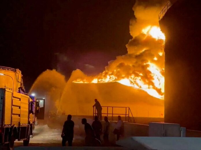 Huge fire breaks out at Libya’s Zawiya refinery after drone attack | Oil and Gas News