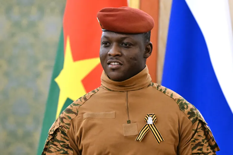 Captain Ibrahim Traore’s relationship with Muslim leaders has come under strain as his government tightens control over religious affairs. [File: Stanislav Krasilnikov/RIA Novosti via AP]