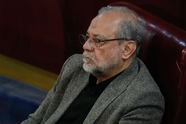 Mohammad Bagher Zolghadr attends the inauguration ceremony of the 6th term of the Assembly of Experts in Tehran, Iran, May 21, 2024. (AP Photo/Vahid Salemi)