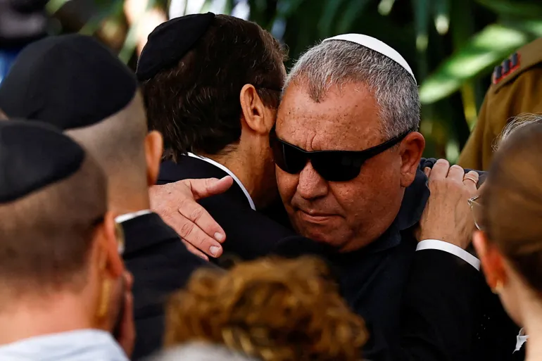 Former Israeli chief of staff and Netanyahu rival Gadi Eisenkot has called any agreement that stops short of Hamas’s destruction a ‘total failure’