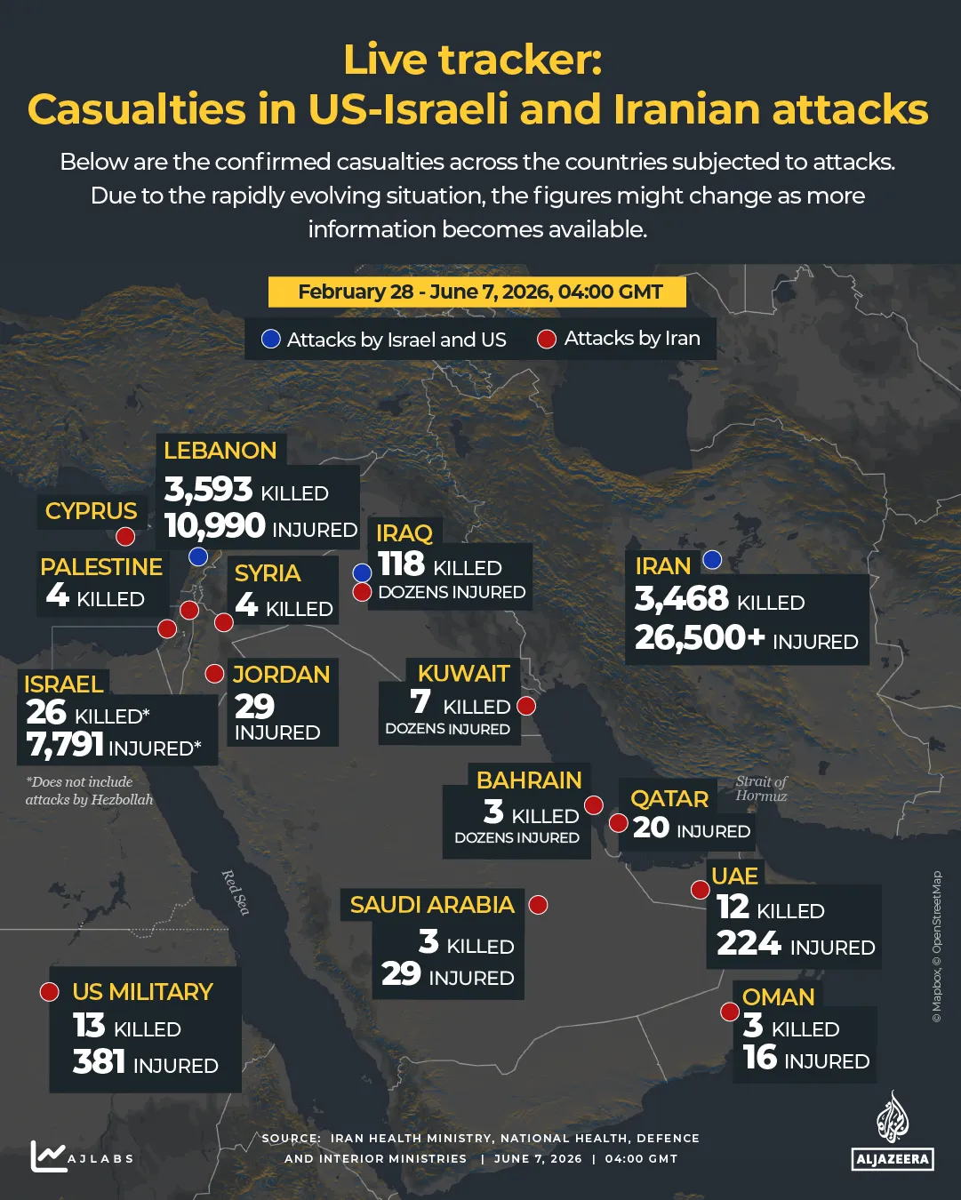 INTERACTIVE - Iran Lebanon War Israel US Death toll tracker June 7-1780808714