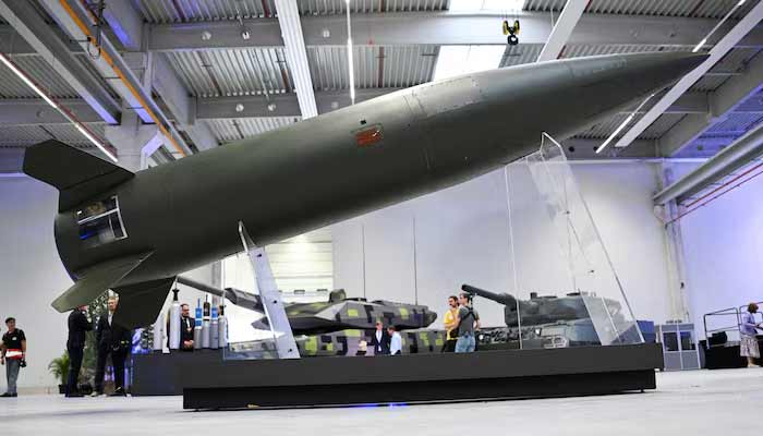 An Army Tactical Missile System (ATACMS) is displayed during the inauguration of a new artillery plant of ammunition maker Rheinmetall, in Unterluess, Germany August 27, 2025. — Reuters/File