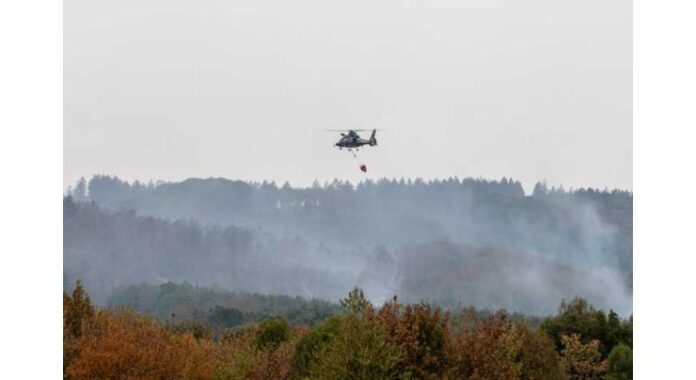 Wildfire in western Germany forces 2,000 residents to evacuate amid heat waves