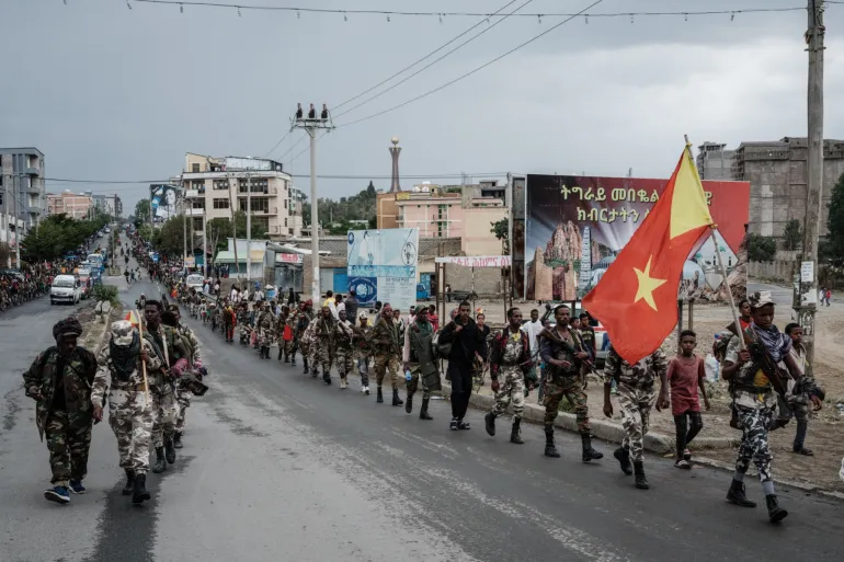 Ethiopia’s Tigray region remains caught between an unfinished peace process and renewed political and military tensions nearly four years after the Pretoria agreement ended the war [Yasuyoshi Chiba / AFP]