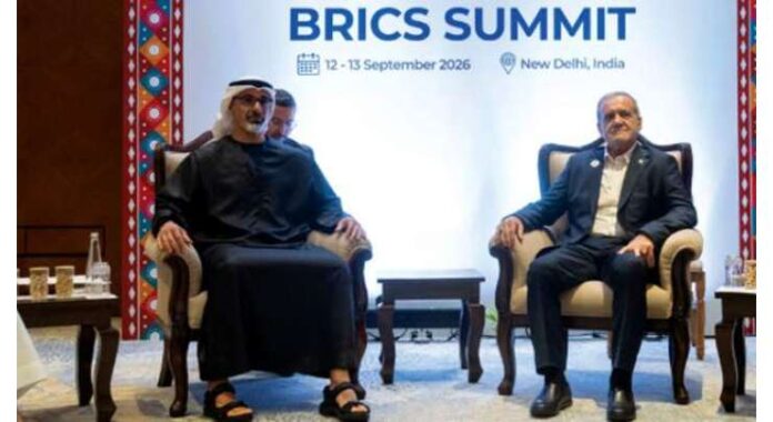 Abu Dhabi Crown Prince Meets Iranian President in Delhi, Discusses De-escalation