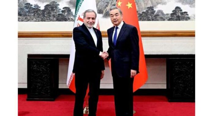 Iranian Foreign Minister Abbas Araghchi Arrives in China for Talks, Meets Chinese Counterpart