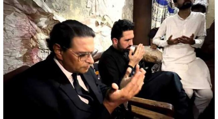KP CM Muhammad Sohail Khan Afridi Visits PTI Worker Ishtiaq's Home in Lahore