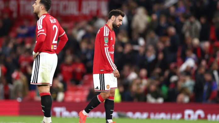 Manchester United lose 3-2 to Brighton, crash out of League Cup | Football