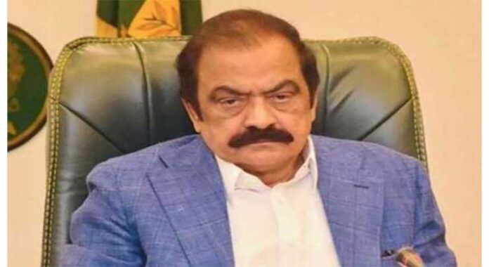PTI Leader Said He Had Consulted Istikhara, Going to PM House Was Not Right: Rana Sanaullah