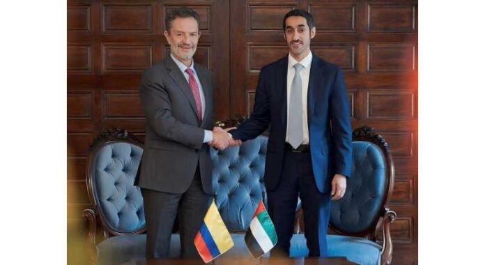 UAE Ambassador to Colombia meets with Colombian Minister of Foreign Affairs