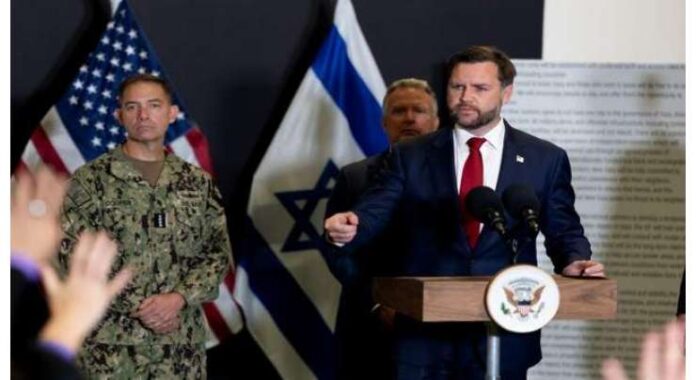 US Cannot Make Middle East Policy Subservient to Israel: JD Vance